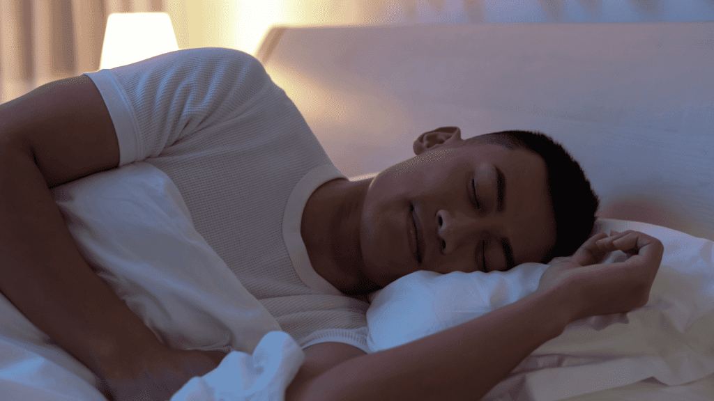 Cortexi Reviews showing man peacefully sleeping