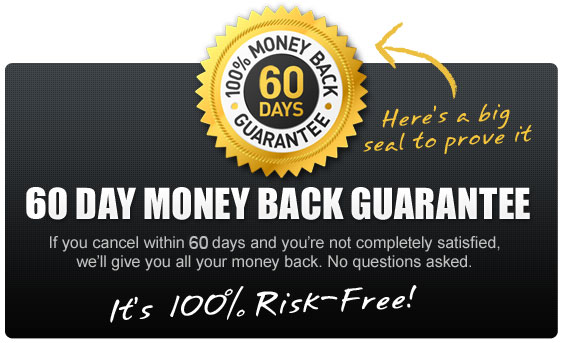 60 day money back guarantee image
