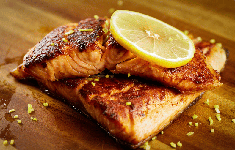 Anti-inflammatory recipes grilled salmon with lemon