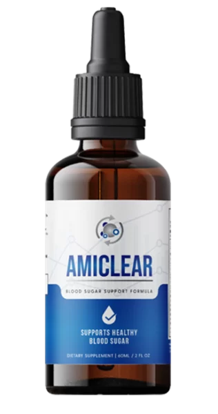 Amiclear supplement bottle