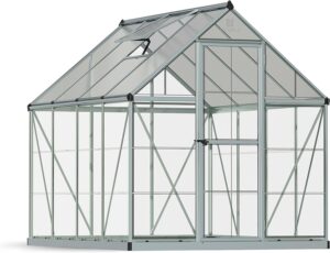 Palram - Canopia Hybrid 6' x 8' Greenhouse plain on white background
