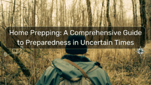 Home Prepping: A Comprehensive Guide to Preparedness in Uncertain Times hiker walking thru the forest
