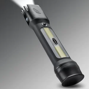 FLATEYE™ Rechargeable FRL-2100 Lantern Flashlight - 2175 Lumens. Revolutionary UNROUND design featuring our ergonomic grip — easy to grip, fit, store & utilize for any expedition into the dark