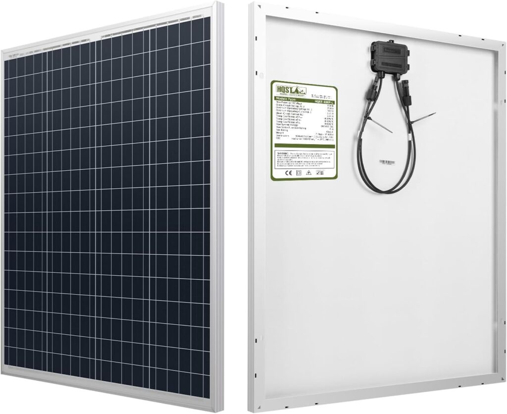 100 watt 12 volt solar panel